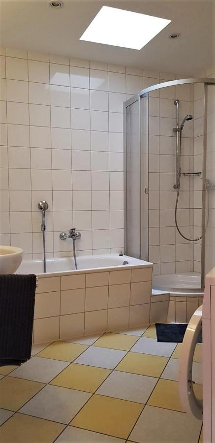 Gaestewohnung 4-Raum Wohnung Fuer 2-8 Personen Zwickau Bagian luar foto
