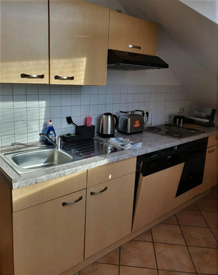 Gaestewohnung 4-Raum Wohnung Fuer 2-8 Personen Zwickau Bagian luar foto